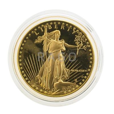 Appraisal: GOLD EAGLE Proof gold OT Condition Report