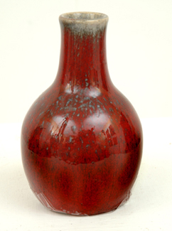 Appraisal: ERIC JUCKERT New South Wales Globular earthenware vase with a