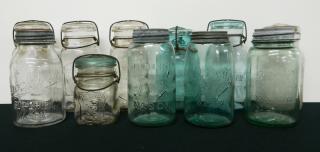 Appraisal: Fruit jars Fruit jars- assorted- 'ACME on shield with stars