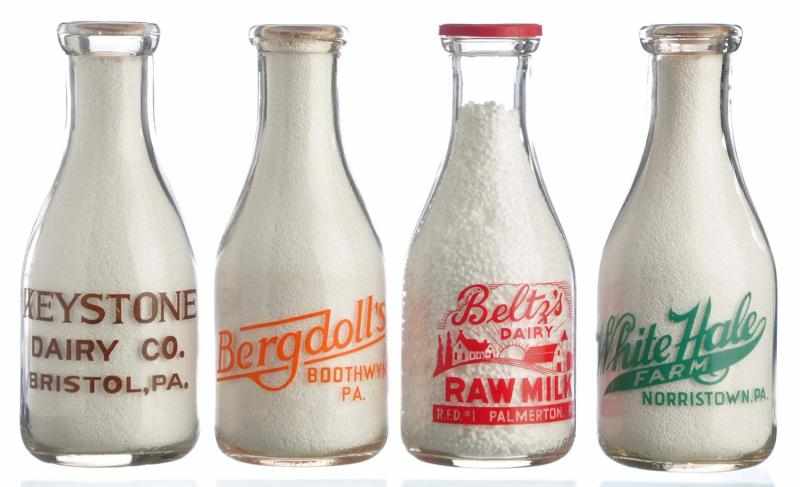 Appraisal: Lot of Pennsylvania Milk Bottles Description Lot includes one bottle