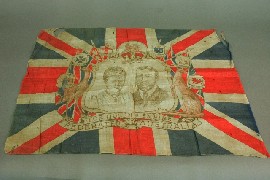 Appraisal: A Federation Union Jack Flag featuring the Duke and Duchess