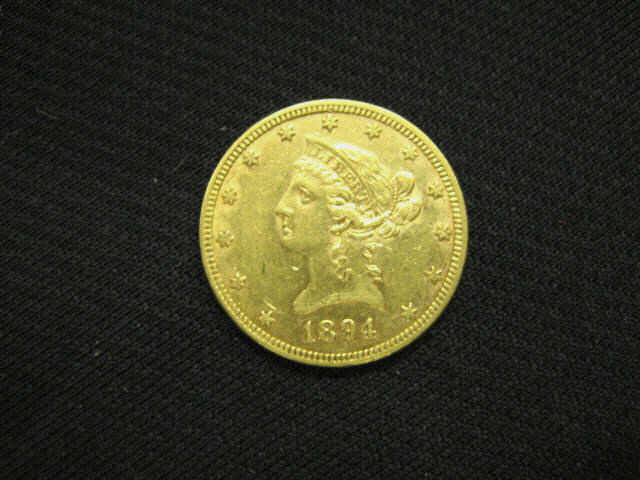 Appraisal: U S Liberty Head Gold Coin X F A U