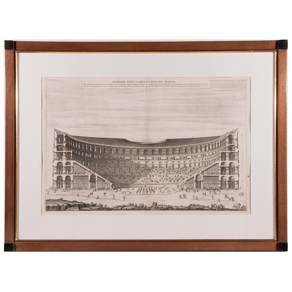 Appraisal: Carlo Fontana - Artist Carlo Fontana - Title View of