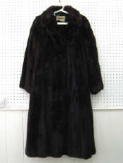 Appraisal: A Deanfiled Long mink coat Size in good condition