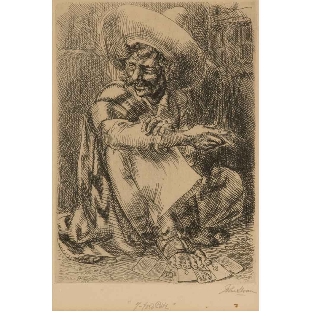 Appraisal: John Sloan - PATROL PARTY SEVEN-TOED PETE MORSE Etchings and