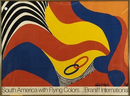 Appraisal: Alexander Calder Poster x in sight