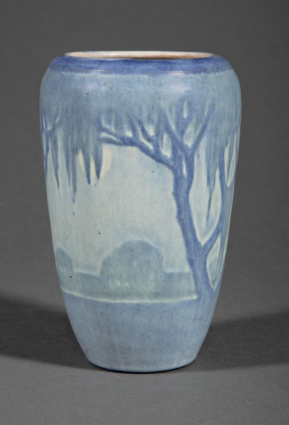 Appraisal: Newcomb College Art Pottery Vase decorated by Sadie Irvine in