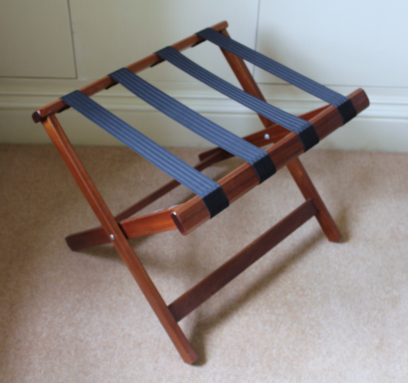 Appraisal: A folding luggage stand