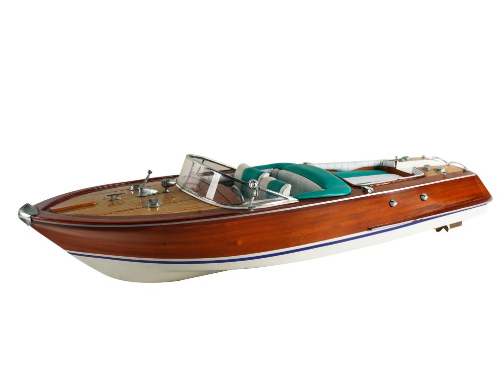 Appraisal: SPEEDBOAT MODELProvenance The Terry and Debbi Lanni Collection Pasadena CA