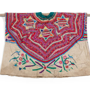 Appraisal: A Guatemalan Poncho Early to mid th Century displayed on