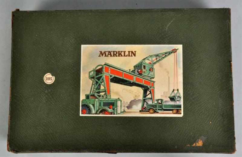 Appraisal: Marklin Erector Construction Set Toy Description Appears to be mostly