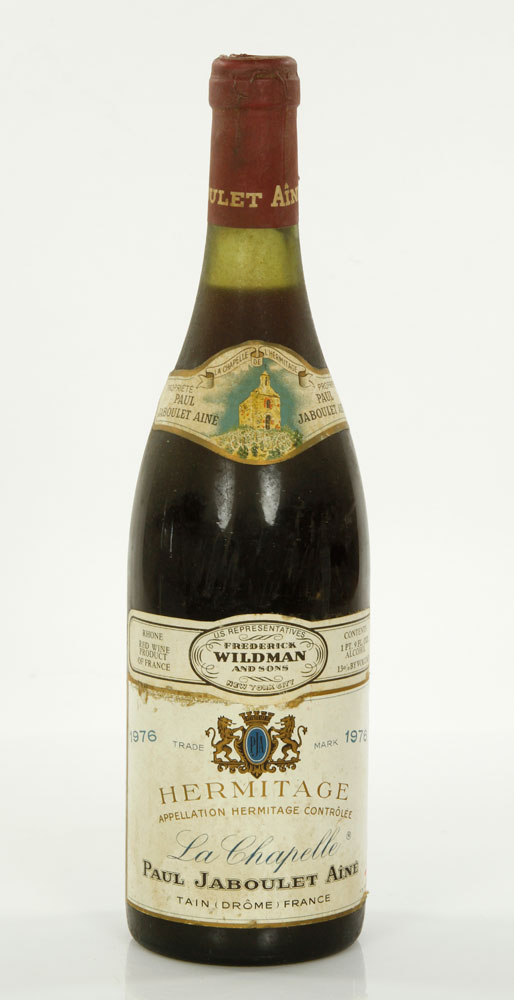 Appraisal: - Paul Jaboulet Hermitage Bottle of Paul Jaboulet Hermitage Provenance