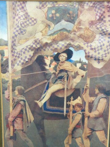 Appraisal: Maxfield Parrish Print Dies Irae x