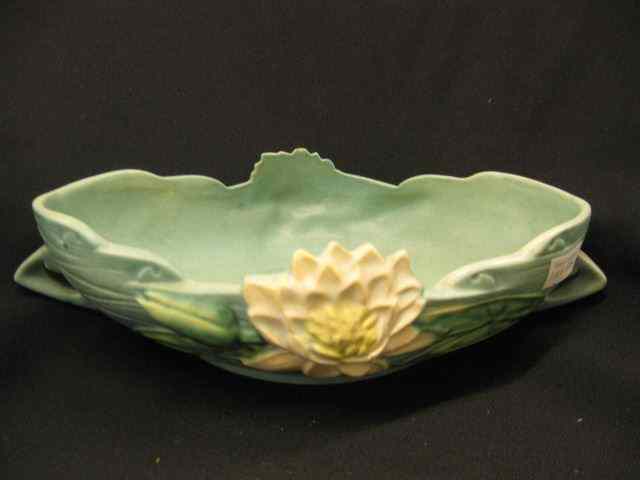 Appraisal: Roseville ''Waterlily'' Art Pottery Planter - '' blue excellent