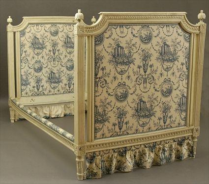 Appraisal: Louis XVI-Style Painted Daybed