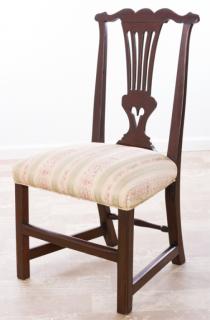 Appraisal: Chippendale Side Chair Circa s New Hampshire th Century country