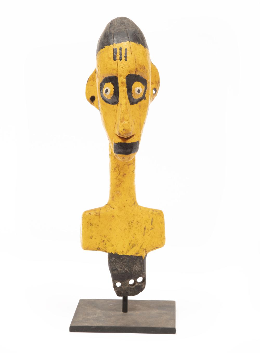 Appraisal: African Bozo Bust of Marionette Puppet or Jin -Faro Mali