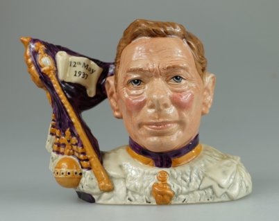 Appraisal: Royal Doulton small character jug King George VI coronation D