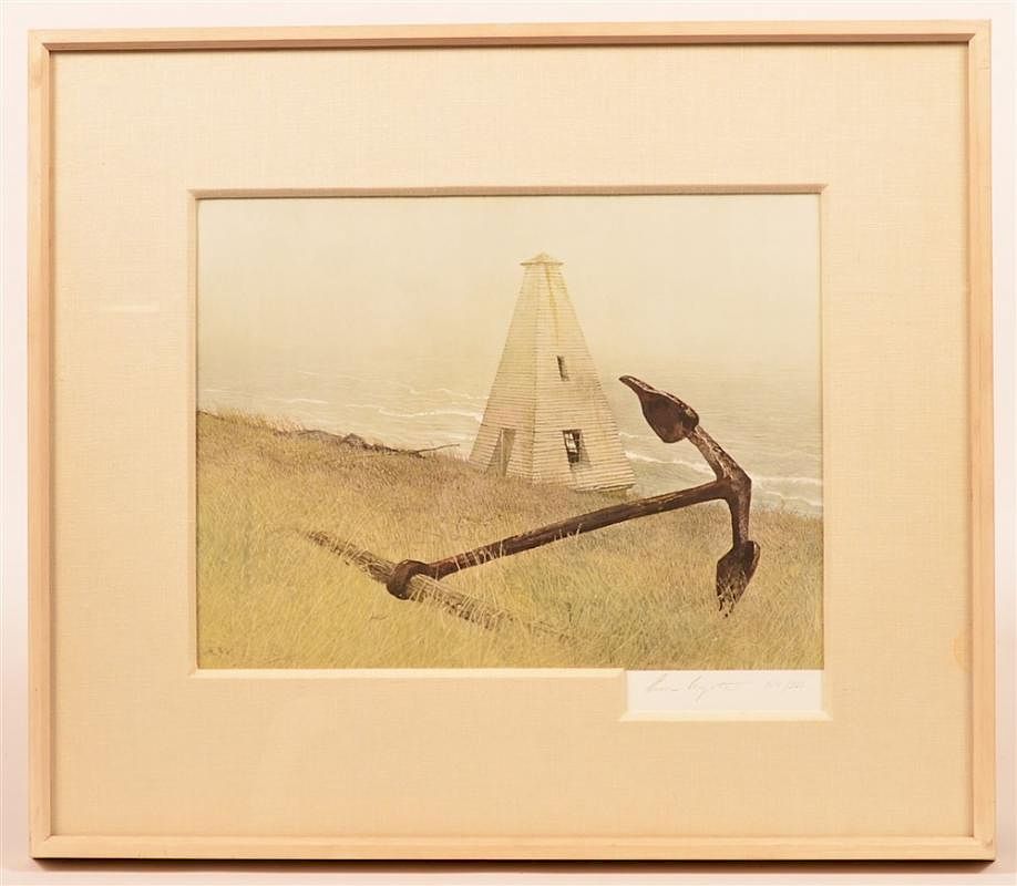 Appraisal: Andrew Wyeth Limited Edition Print Andrew Wyeth Limited Edition Collotype