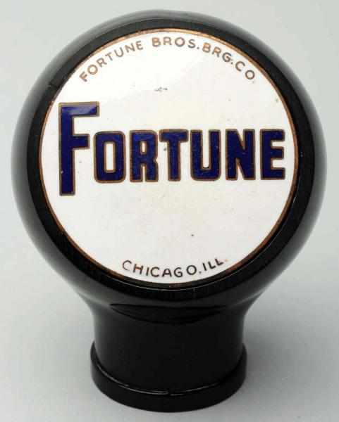 Appraisal: Fortune Beer Tap Knob Scratching to face and one crack