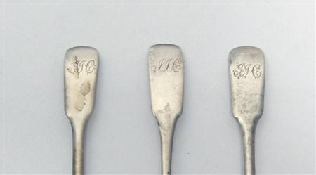 Appraisal: Aberdeen - a collection of Fiddle pattern flatware to include