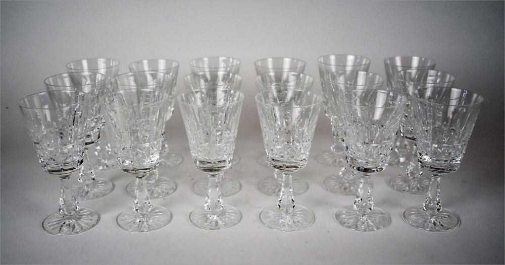 Appraisal: SET OF TWELVE WATERFORD CUT GLASS RED WINESMarked on the