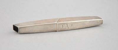 Appraisal: A Tiffany Co Sterling Silver Paper Slice Approx L monogrammed