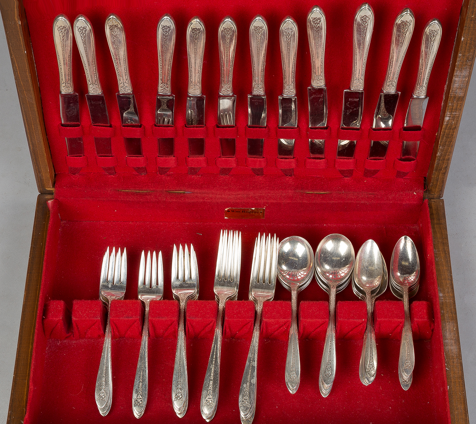 Appraisal: National Sterling Flatware Margaret Rose Pattern - forks - forks