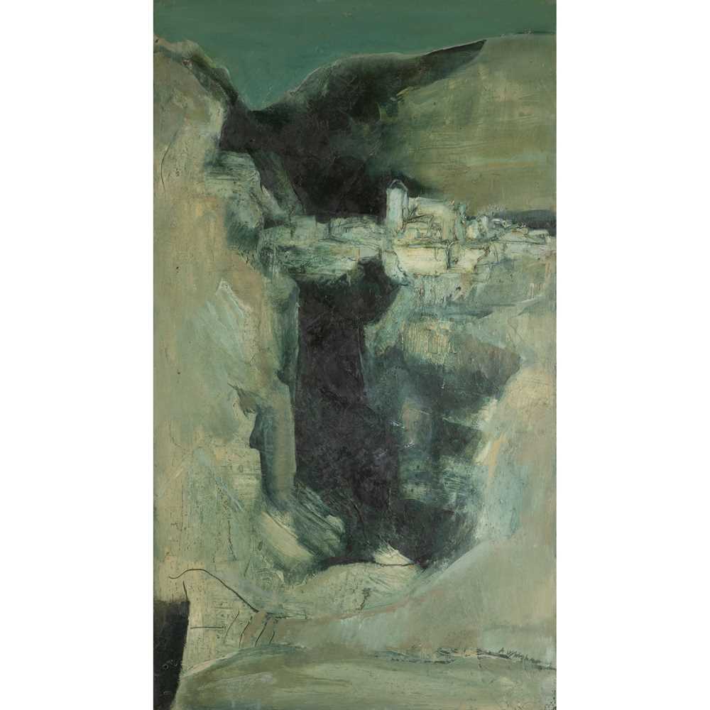 Appraisal: ANTHONY WHISHAW R A BRITISH - SPANISH GORGE signed and