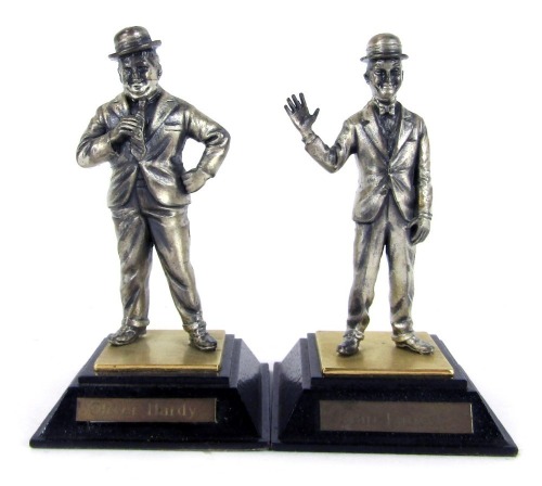 Appraisal: Two Royal Hampshire Laurel and Hardy figures each on a