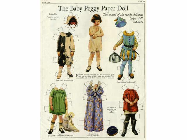 Appraisal: Uncut Magazine Paper Doll Pages Twenty-three beautiful uncut magazine paper