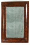 Appraisal: MIRROR - Early th C ogee mirror with deep figured