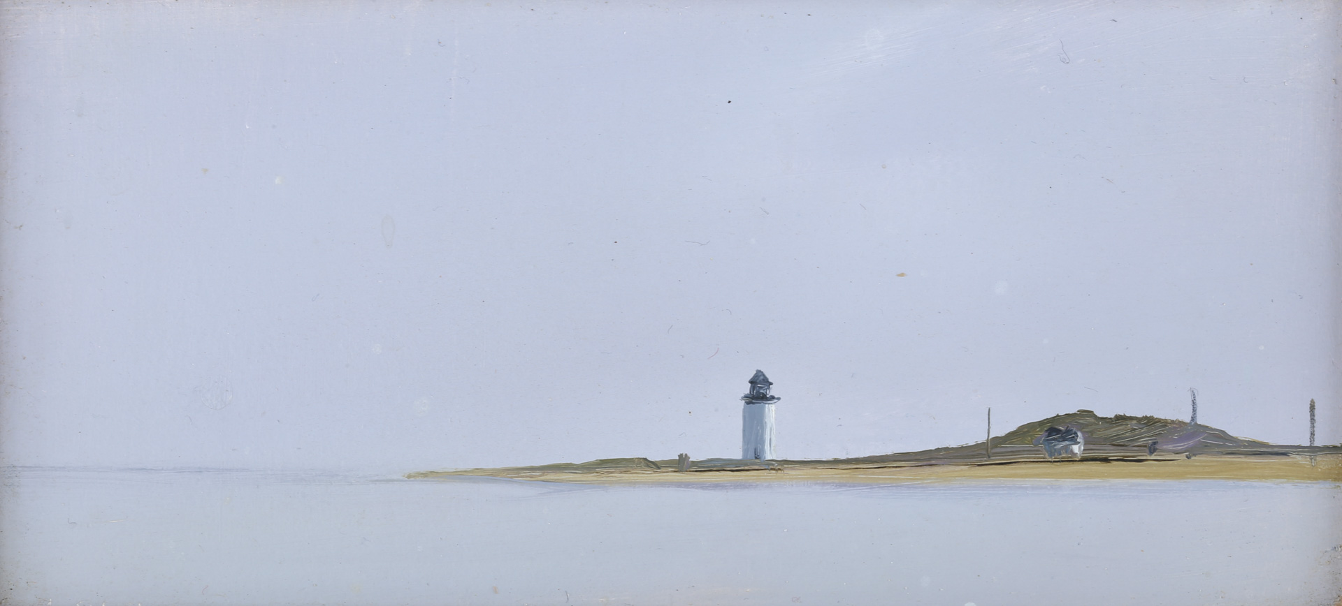 Appraisal: Anne Packard Lighthouse by the Sea oil on board American