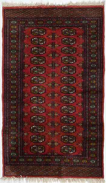 Appraisal: Bohkara Rug Pakastani Bohkara rug x in ft in x