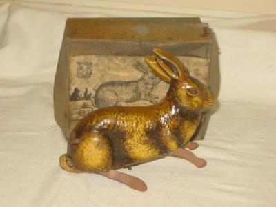 Appraisal: A Wells of London novelty rabbit No tinplate clockwork motor