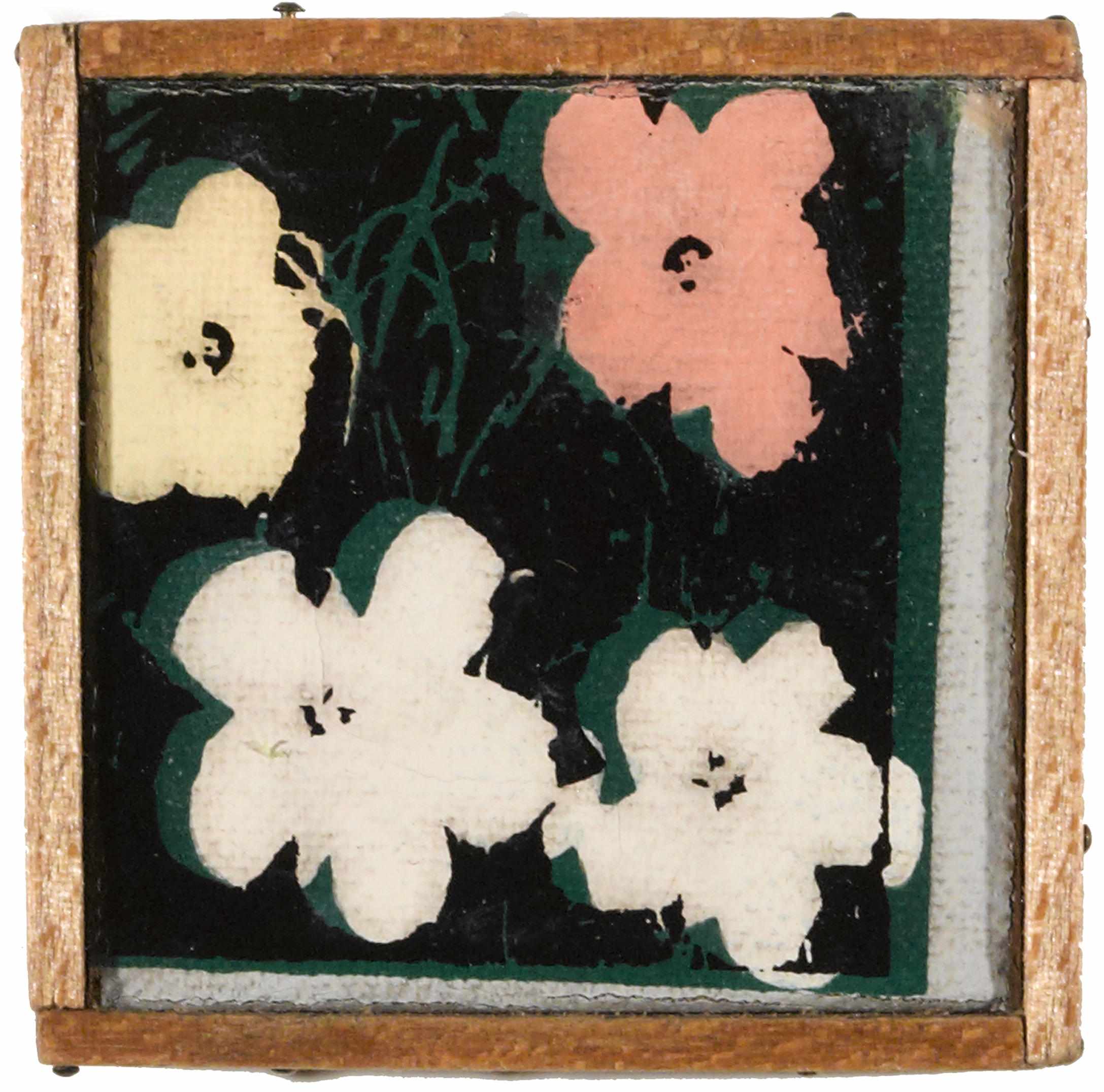 Appraisal: Richard Pettibone American born Andy Warhol Flowers signed and dated