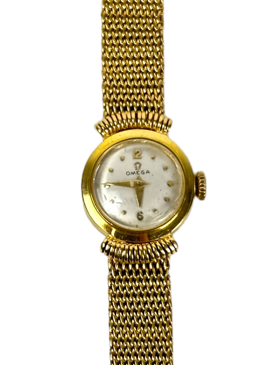 Appraisal: K Gold Omega mm Ladies Watch BandTotal weight including movement