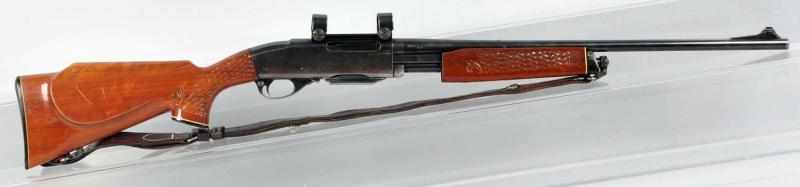 Appraisal: Remington Rifle Description Serial A Cal GA Pump Action With