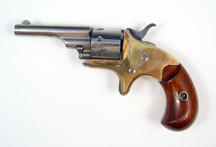 Appraisal: COLT OPEN TOP POCKET BRASS FRAME PISTOL cal circa 's