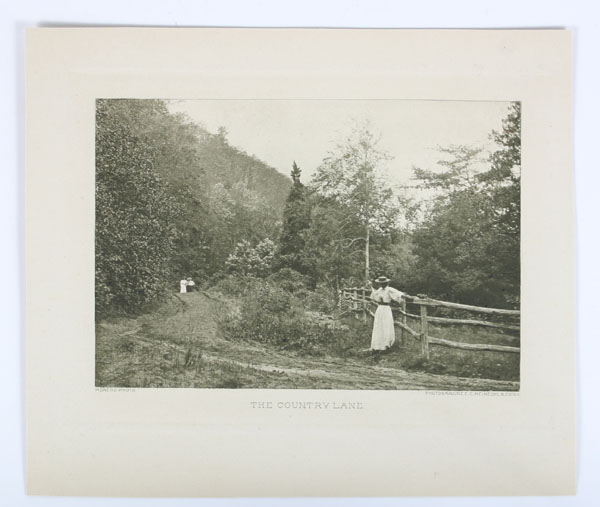 Appraisal: Lot of vintage photogravures of tranquil landscapes and rural scenes