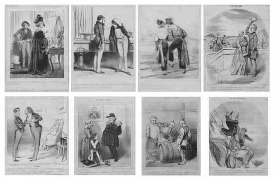 Appraisal: A Group of Prints comprising examples by Daumier and others