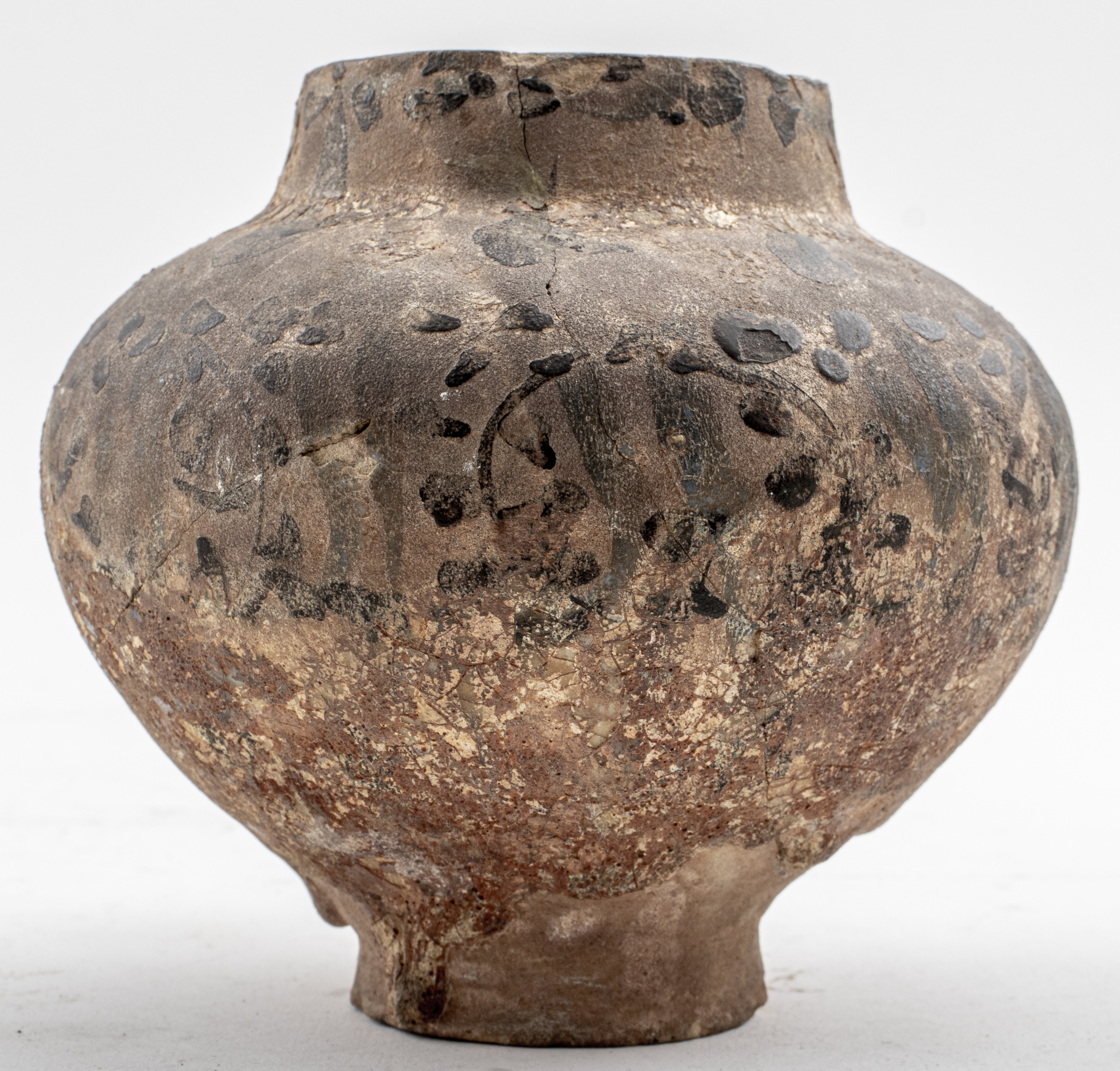 Appraisal: TH C MIDDLE EASTERN CERAMIC VASE W LUSTRE Middle Eastern