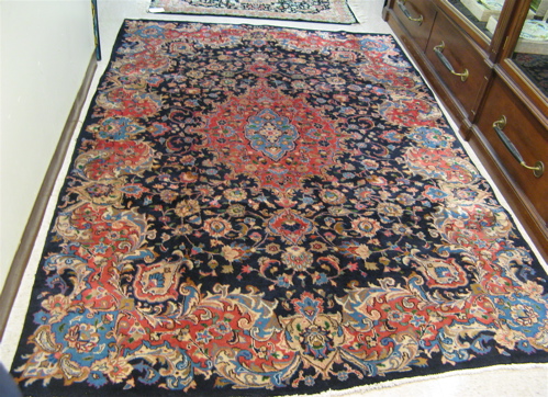 Appraisal: PERSIAN KASHMAR CARPET western Khorassan province northeast Iran floral and