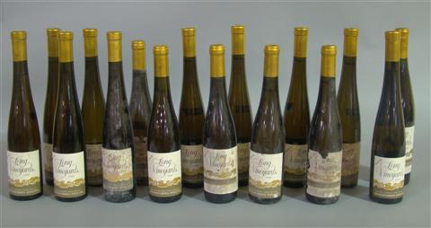 Appraisal: SIXTEEN BOTTLES OF SWEET RIESLING WINE Includes one bottle of