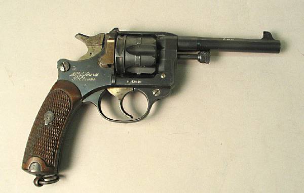 Appraisal: A French Model military revolver Serial no mm St Etienne