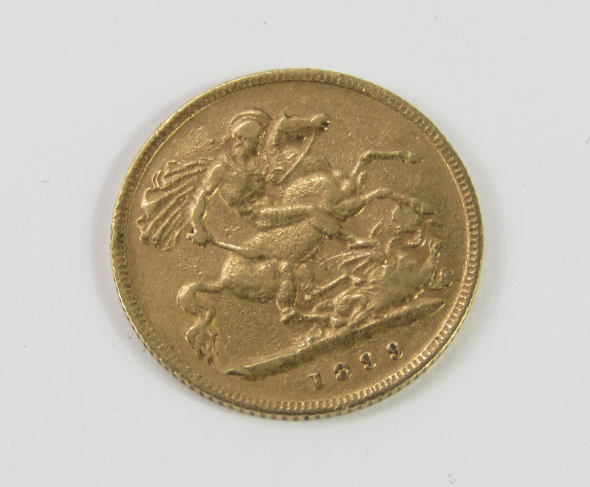 Appraisal: A Victorian gold half sovereign