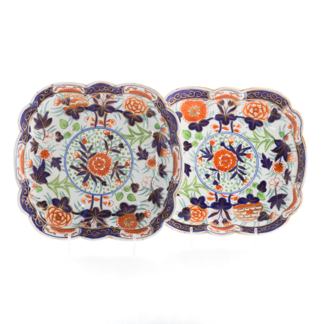 Appraisal: Pair of English chinaware serving dishes first quarter- th century