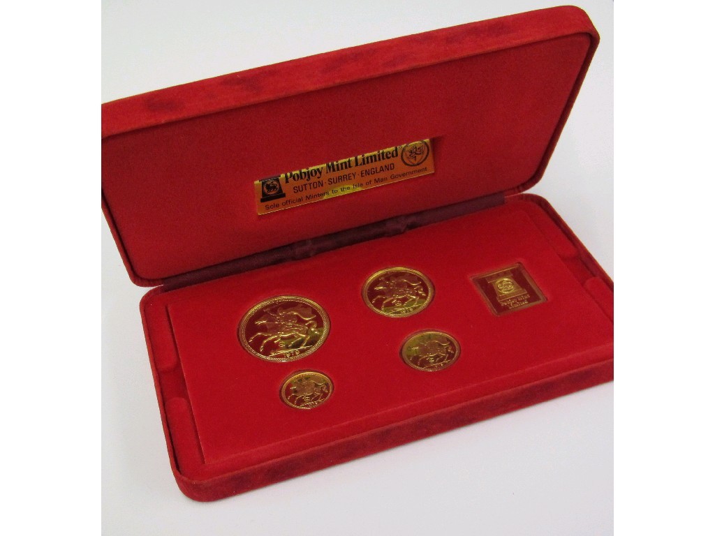 Appraisal: Gold Proof Britannia Collection comprising ct ounce and gold plated