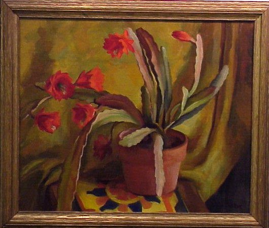 Appraisal: Lilian Dayton American - oil on canvas still life of