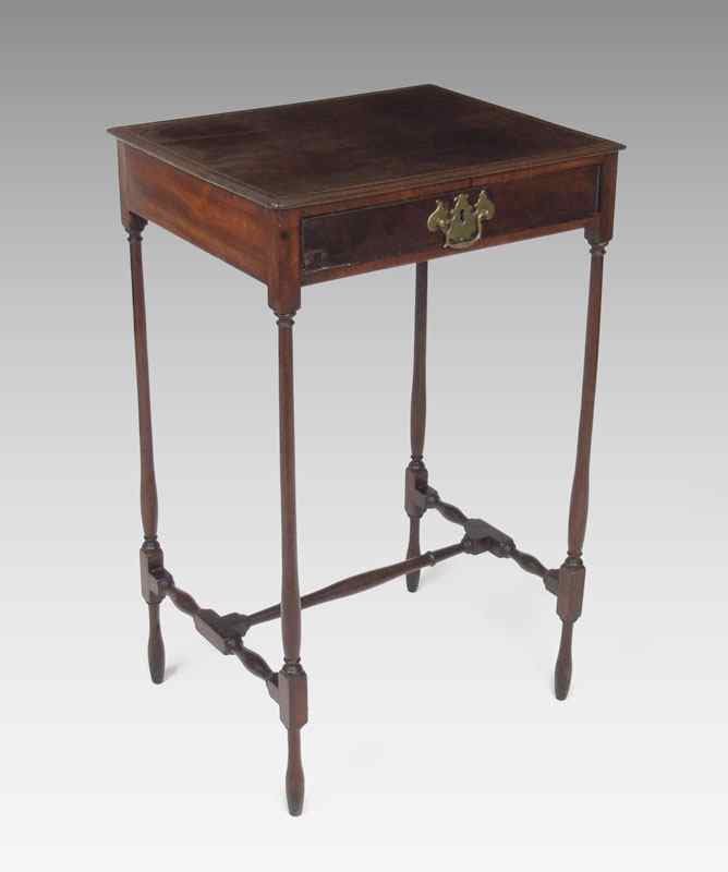 Appraisal: FEDERAL ONE DRAWER STAND Late th - early th C